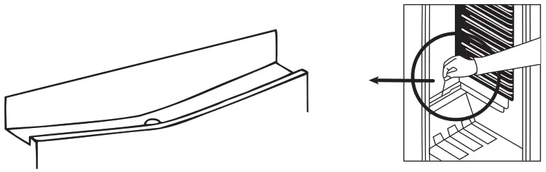 KONCAR H1A 54 250 BFN Refrigerator - Defrosting