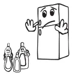 KONCAR H1A 54 250 BFN Refrigerator - washing