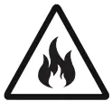 Fire hazard Icons