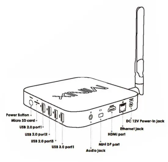 MINIX NEO Z83-4 Max Fanless Mini Pc - overview