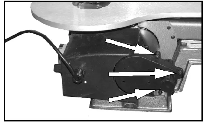 Clarke CSS400C Variable Speed Scroll Saw fig 18