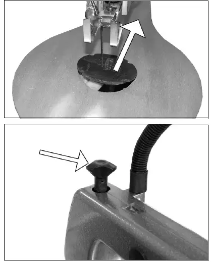 Clarke CSS400C Variable Speed Scroll Saw fig 6