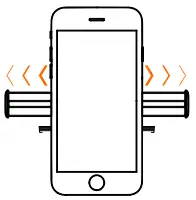 TaGG Touch-Frame Mini Air Vent Car Mobile Holder-Fig3