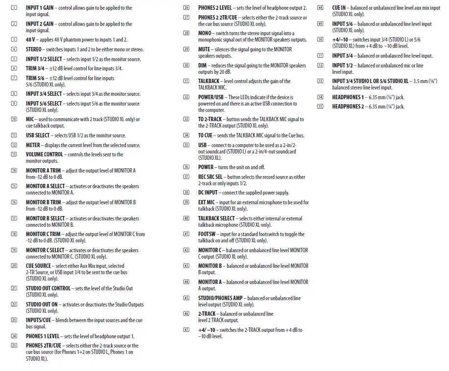 Behringer STUDIO-XL High-End Studio Control and Communication Center with Midas Preamps 3