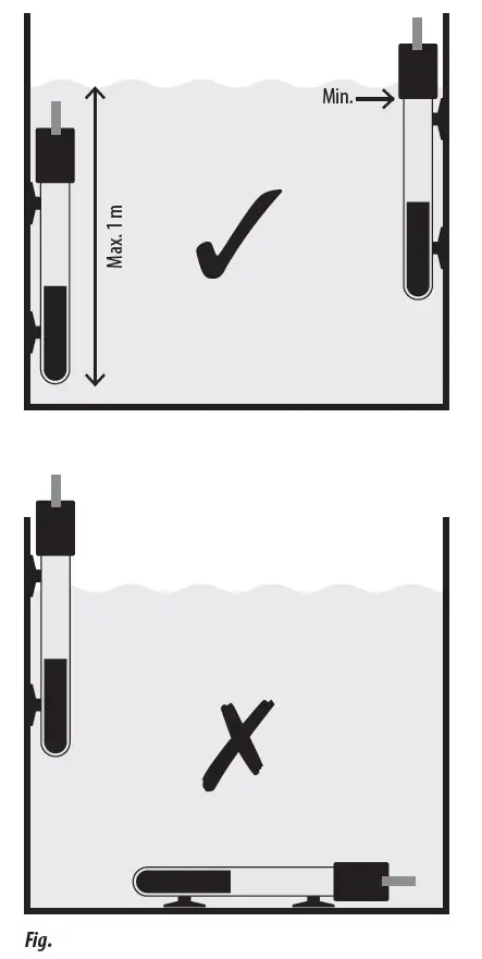 SuperFish 264765 Aquarium Eco Heater 50 Watt 0-30 Litres 1