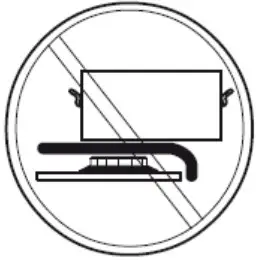 omega OCG32XCOM Gas Cooktop - Safety Symbol 3