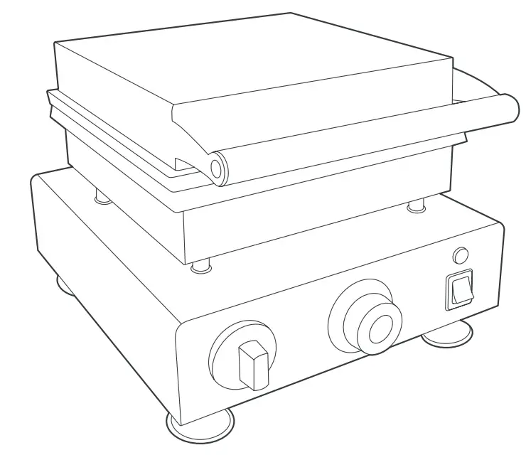 maxima 09374215 Waffle Maker