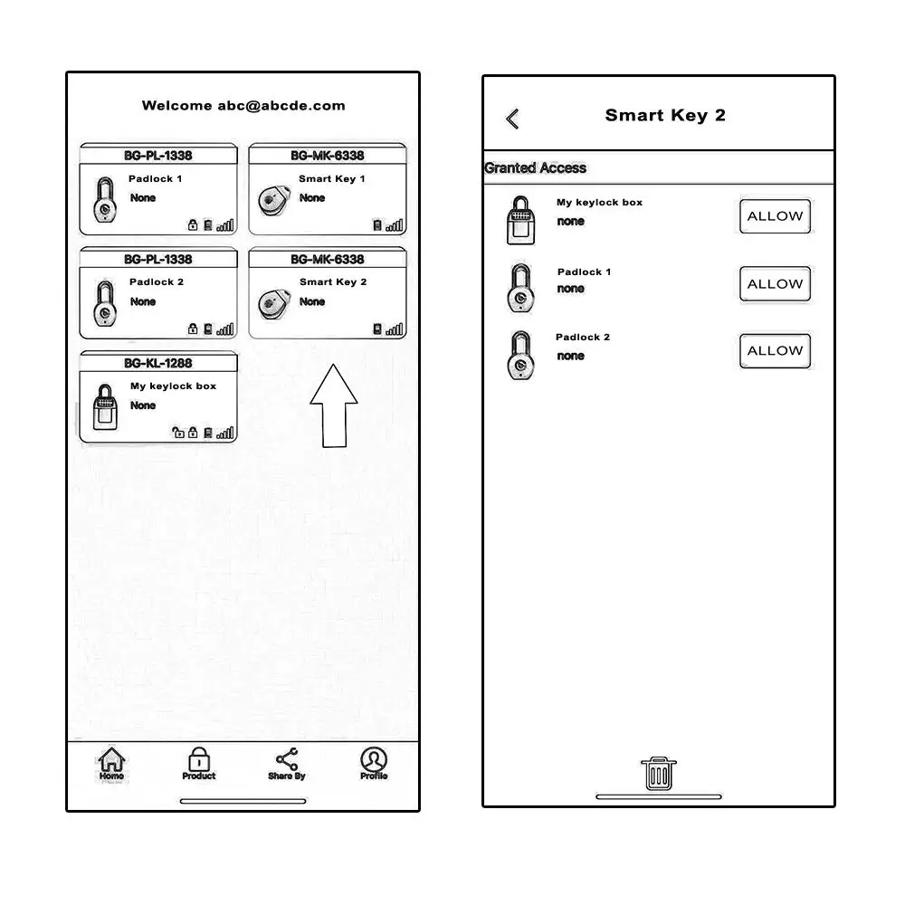 BRILLIANT GUARD BGMK6338 Smart Key - Smart Key Operation