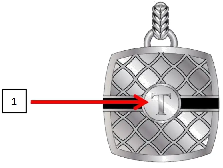 INSTANT CARE Mini Halo BLE 1 Trelawear Pendant