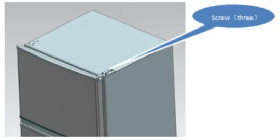 inventor DP1590S Double Door Refrigerator - Reversing the Door Swing 1