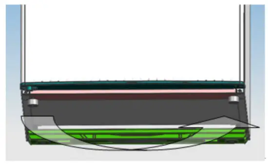 inventor DP1590S Double Door Refrigerator - Reversing the Door Swing 12