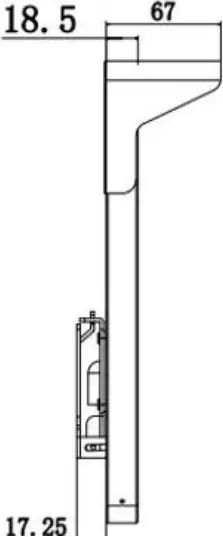 IRS-AC822-H - Wall-mounted 2