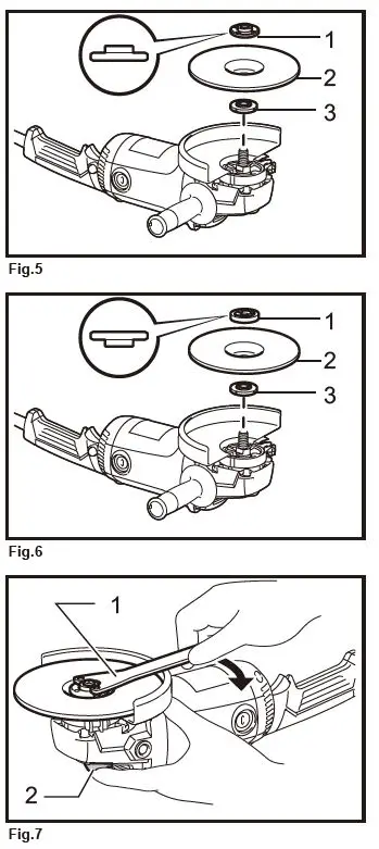 makita M0920 Angle Grinder-FIG3
