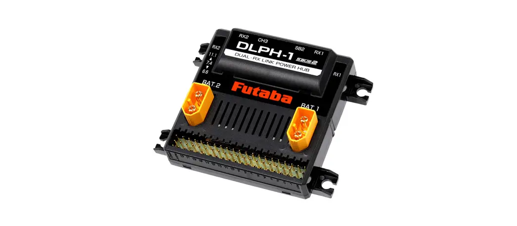 Futaba Dlph-1 Dual Rx Link Power Hub Instruction Manual