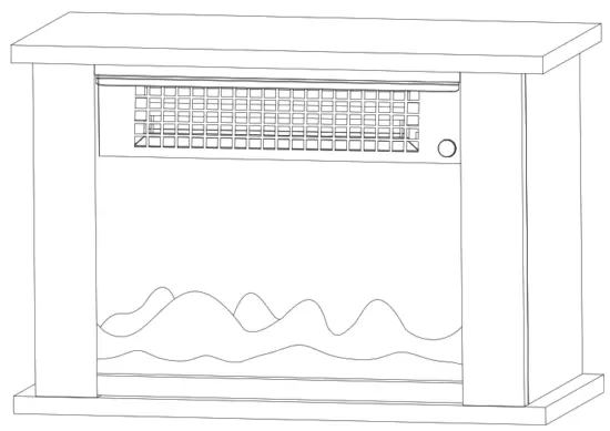 LifeSmart HT1287 Infrared Quartz Heater