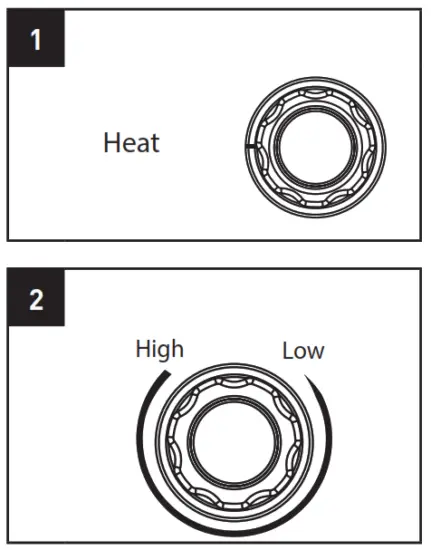 LifeSmart HT1287 Infrared Quartz Heater - OPERATING