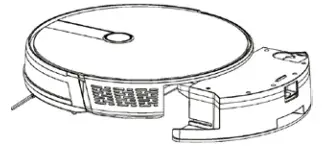 WATER TANK AND MOPPING PAD 1