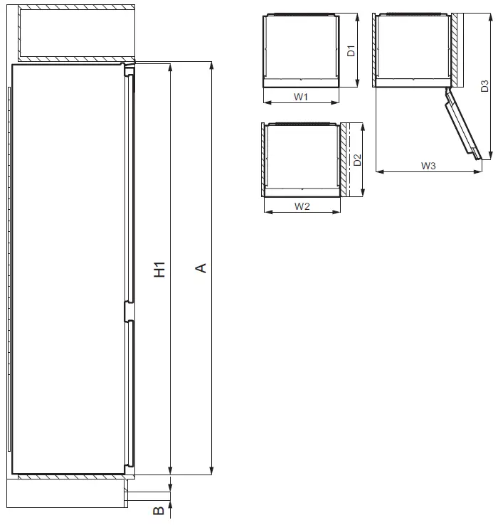 Electrolux IK2755BR Fridge Freezer-1