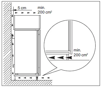 Electrolux IK2755BR Fridge Freezer-2