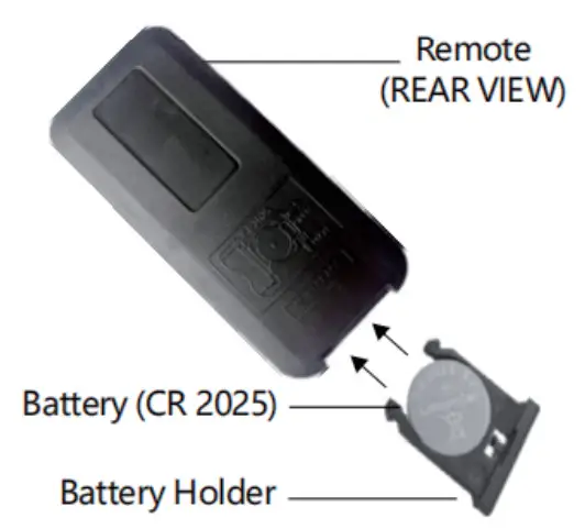 COSTWAY EP24790 Electric Fireplace - REMOTE CONTROL