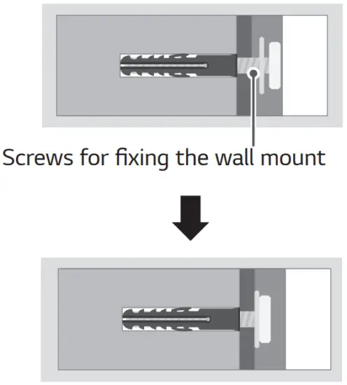 LG WB21LMB Wall Mount Bracket - 5