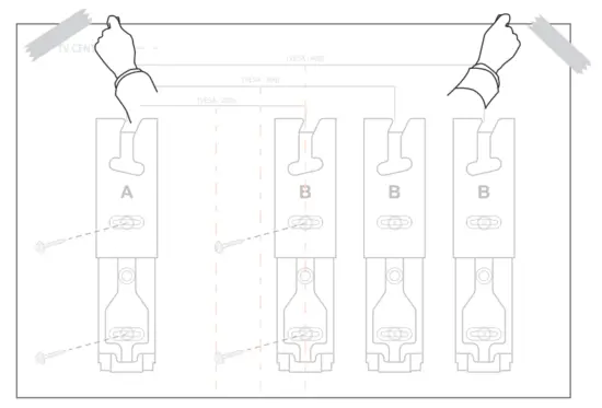 LG WB21LMB Wall Mount Bracket - 7