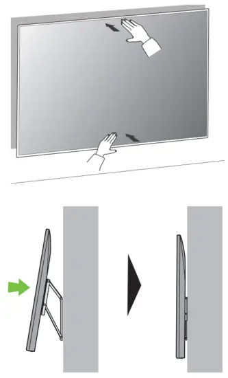 LG WB21LMB Wall Mount Bracket - Be sure to gently