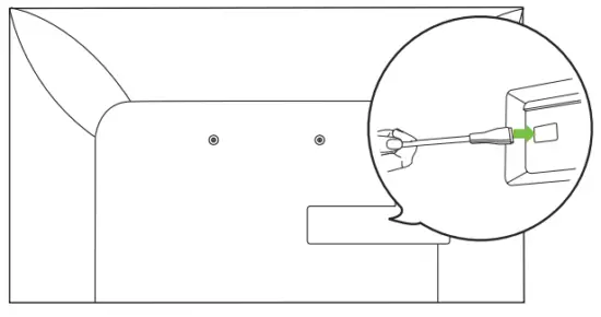 LG WB21LMB Wall Mount Bracket - between TV and2