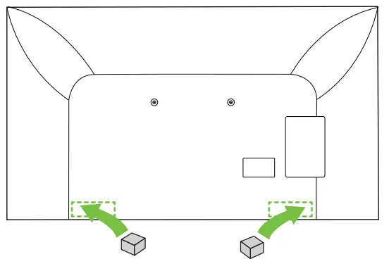 LG WB21LMB Wall Mount Bracket - protective cushion B to