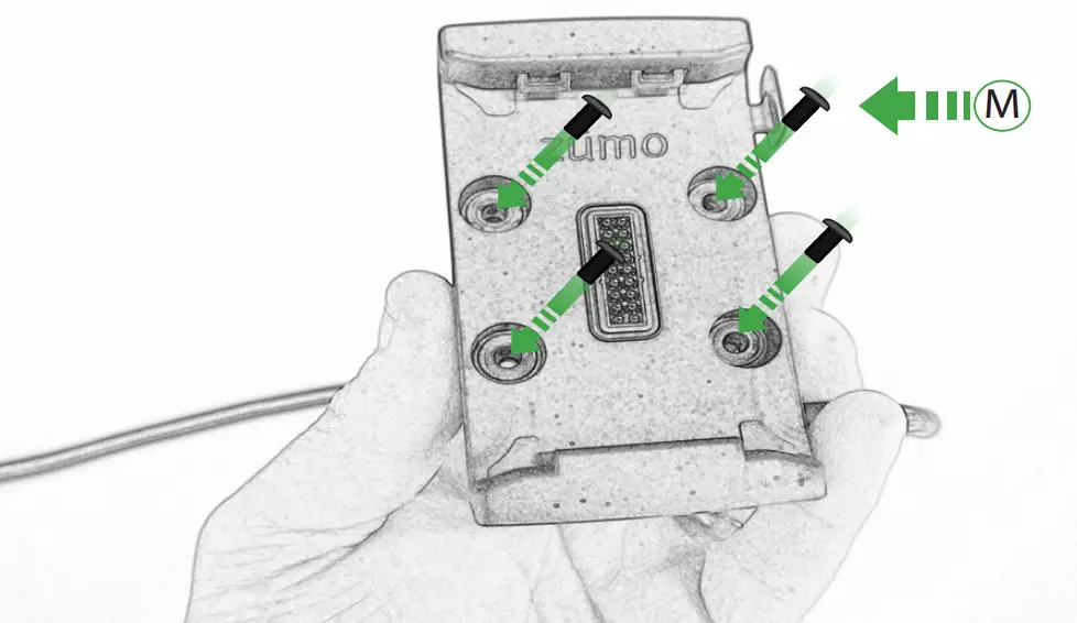 EVOTECH-PRN014566-015379-Multistrada-V4-Garmin-Sat-Nav-Mount-FIG-8