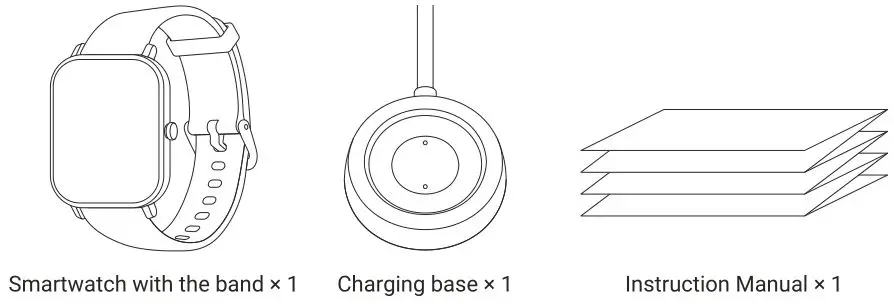 AMAZFIT Amazifit GTS Watch - Package Contents
