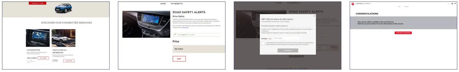 VAUXHALL Connect Whilst on the Road Smart - app4