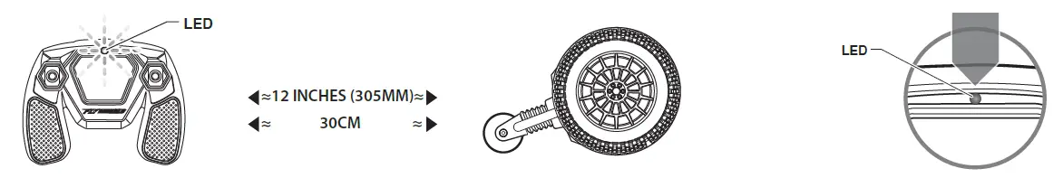 Jakks Pacific 652314 RC Speed Demo Radio Controlled Car fig 5