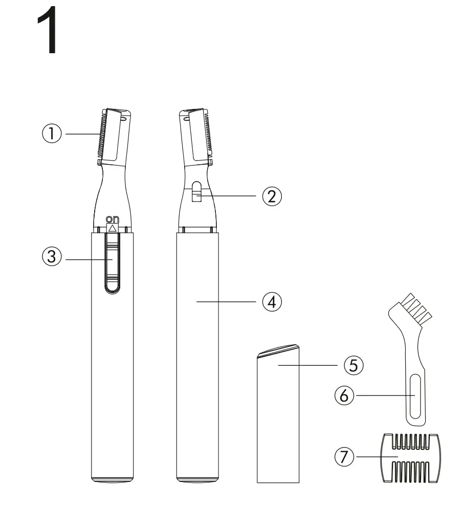 ADLER AD 2934 Eyebrow Device - figure 1