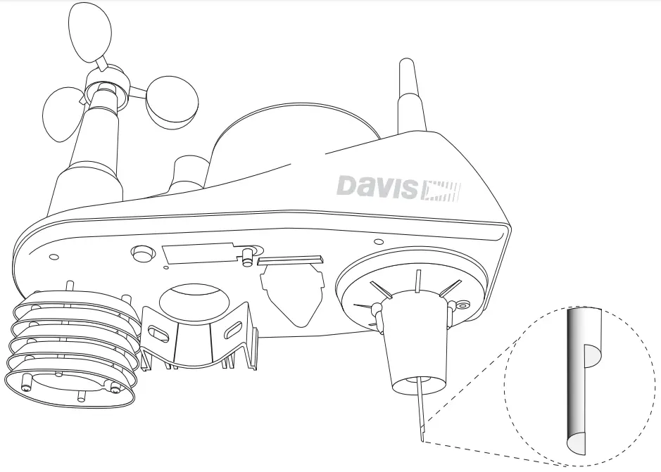 Attach the Wind Vane