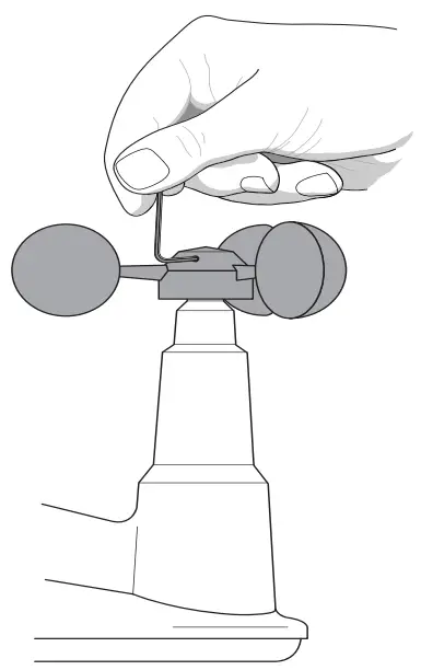 Tighten set screw with Allen wrench