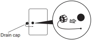 ausclimate WDH-610HE Dehumidifier DRAINAGE OPTIONS 2