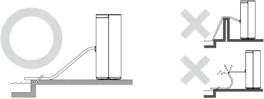 ausclimate WDH-610HE Dehumidifier DRAINAGE OPTIONS 4