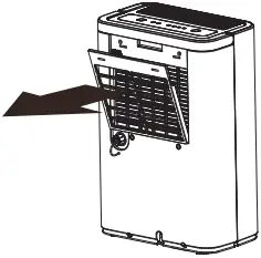 ausclimate WDH-610HE Dehumidifier DRAINAGE OPTIONS 5