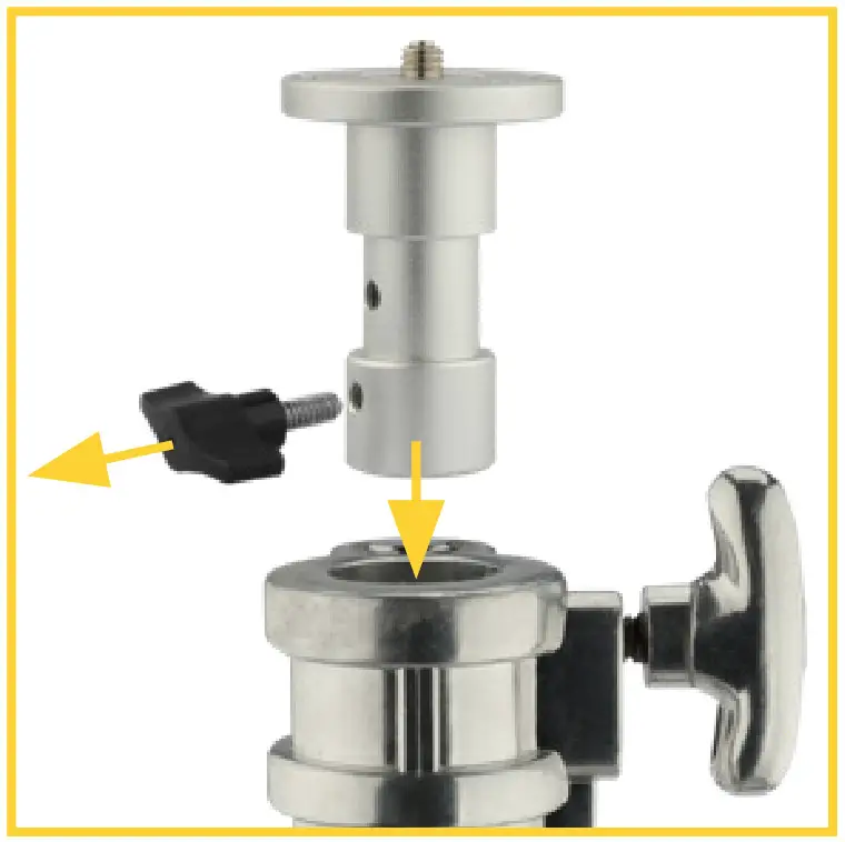 impact Baby Ballhead Adapter - -impact Baby Ballhead Adapter