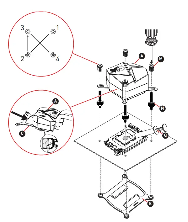 MSI-MAG-CORELIQUID-C240-Liquid-CPU-Cooler-FIG-6