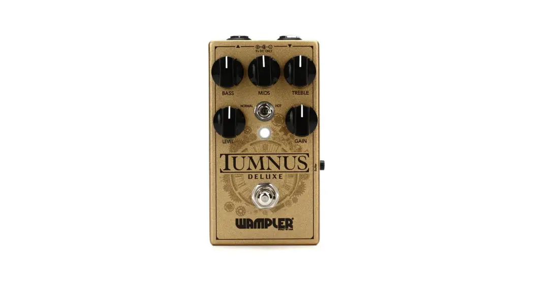 Wampler Tumnus Deluxe Transparent Overdrive Pedal Instructions