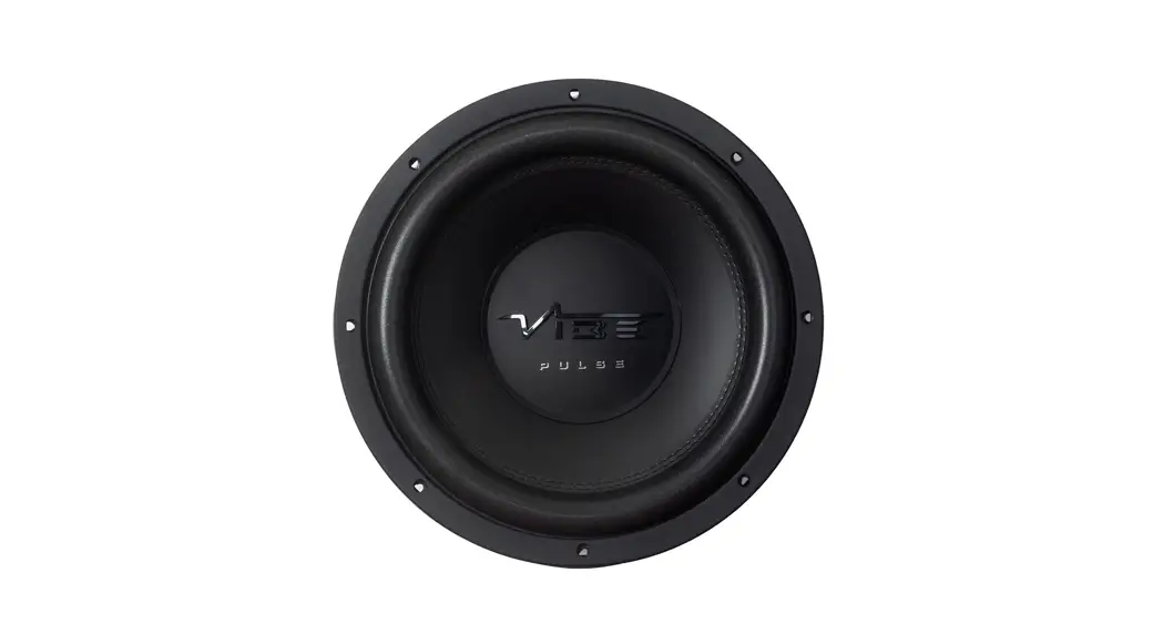 Vibe Sound Pulse 12-v4 Pulse 12 Inch Component Subwoofer Owner's Manual