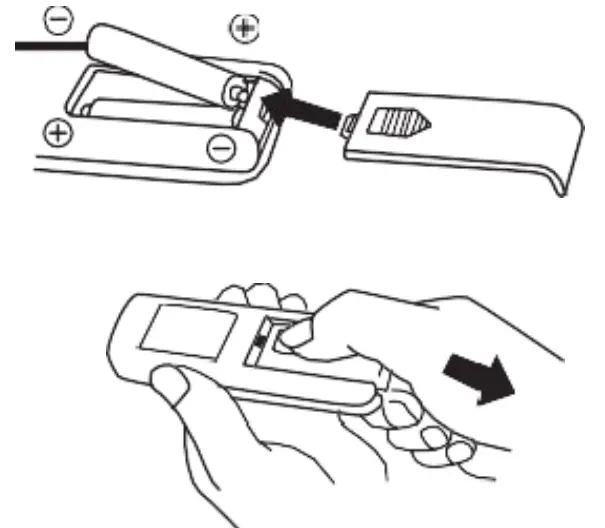PELONIS PFT40A4AGB Electric Oscillating Stand Up Tower Fan - REMOTE CONTROLLER