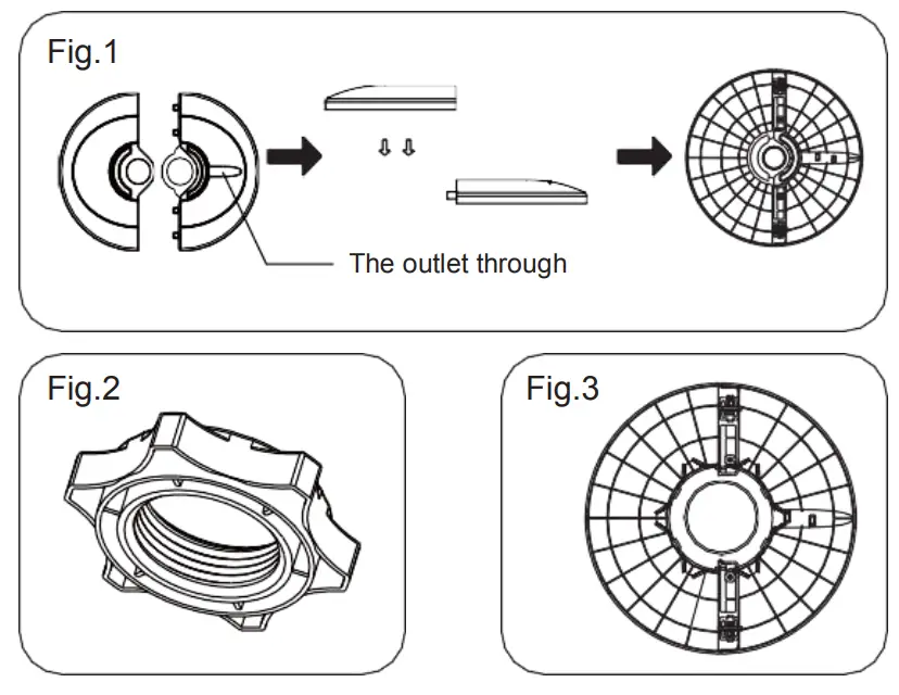 PELONIS PFT40A4AGB Electric Oscillating Stand Up Tower Fan - fig