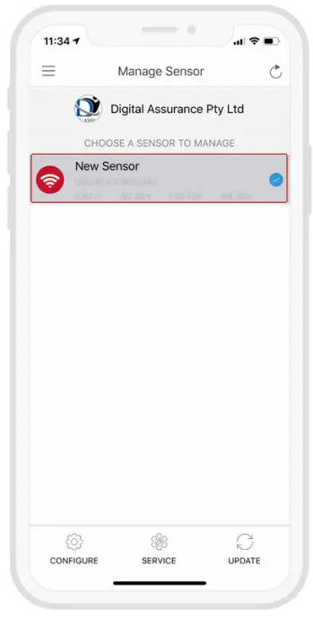 safetrust DAEjYW15acU IoT Sensor - Sensor information