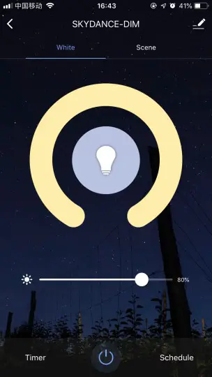 RoHS S1-BWT WiFi &amp RF AC Triac Dimmer - Tuya APP network connection and operation