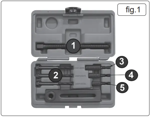 SEALEY SMC30.V2 Motorcycle Engine Crankcase Separator - fig 1
