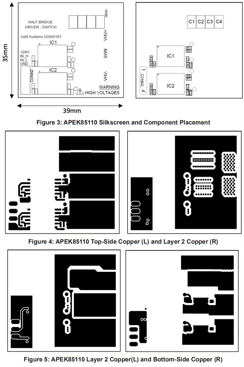 ALLEGRO microsystems APEK85110 Half Bridge Driver Switch Board - Fig 2