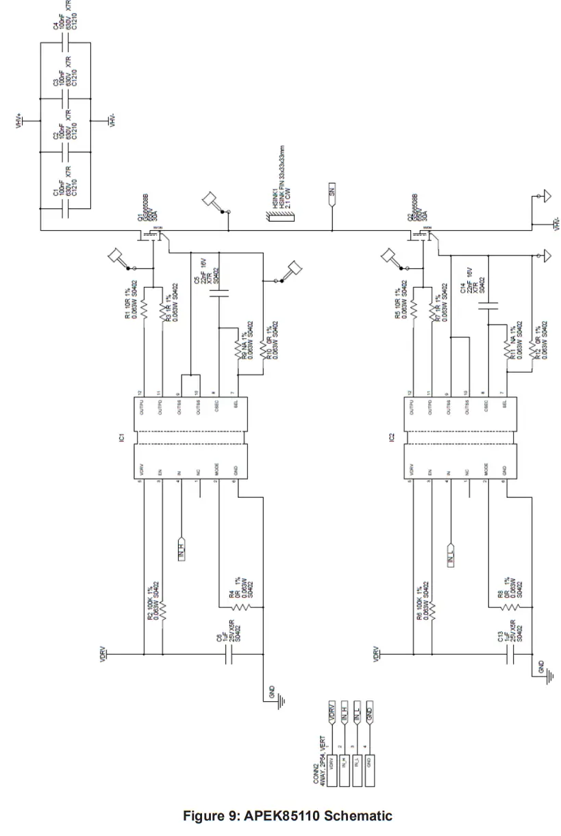 ALLEGRO microsystems APEK85110 Half Bridge Driver Switch Board - Fig 4